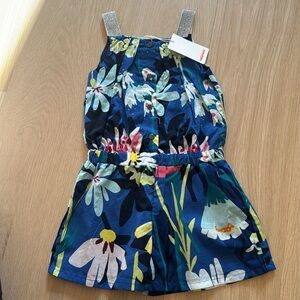 Colorful Catimini Floral Kids Jumpsuit